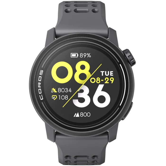 Montre Coros PACE 3 Silicone GPS Sport France Noir | WVU-0041094